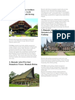 Download Kliping Rumah Adat Pakaian Adat Tarian A by Arma Lilya Putri Sandy SN354473274 doc pdf