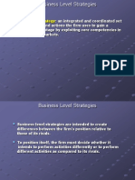 Bad 5313 Business Level Strategies