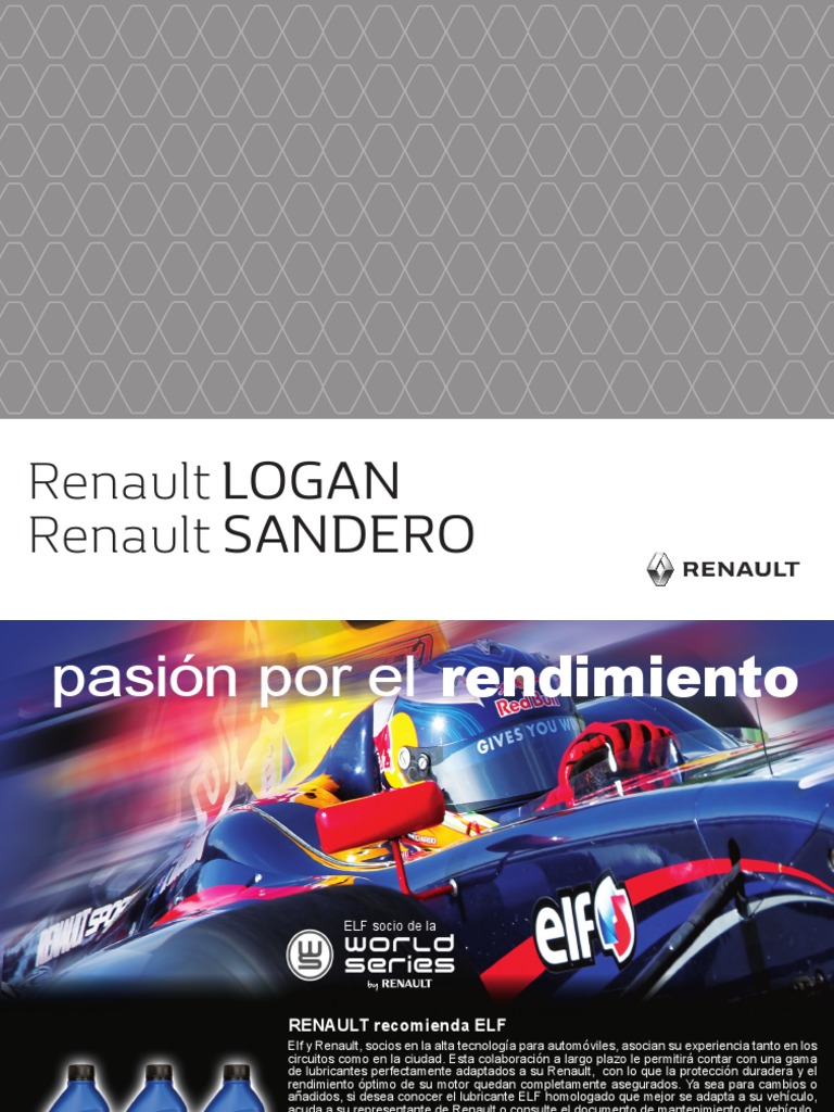 Manual Sandero Stepway II PDF Renault Science