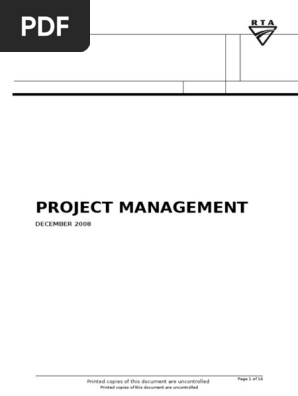 Project Management Procedure
