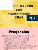 Kategori Dan Ciri-Ciri Kanak-Kanak Khas (Powerpoint)