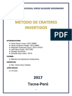 Metodo de Crateres Invertidos