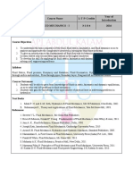 CE203 Fluid Mechanics I PDF