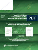 Temario Comun Admin Publicas CLM PDF