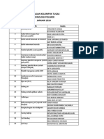 Tugas Kelompok Januari 2014