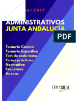 Temario Muestra Administrativo Junta de Andalucía 2017