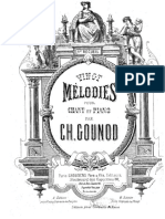 20 Melodies Pour Chant Et Piano 1er Recueil Charles Gounod PDF