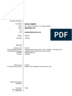 CV Format Shqip PDF