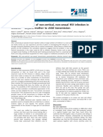 2012 Minimizing The Risk of Non-Vertical, Non-Sexual HIV Infection