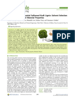 Passoni Et Al. - 2016 - Fractionation of Industrial Softwood Kraft Lignin Solvent Selection as a Tool for Tailored Material Properties