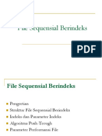 VIII-File Sekuensial Berindeks