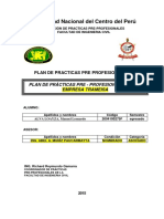 Plan de Practicas Pre Profesionales Leo 2015