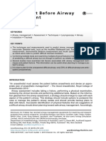 Assessment Before Airway PDF