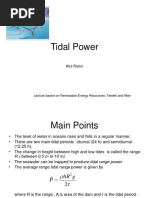 Tidal Power