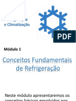 Módulo 1A - Conceitos Fundamentais de Refrigeração