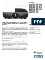 Epson EH-TW9300 3D Full HD Gaming / Home Theatre 3LCD Projector With 4K-Enhancement Technology