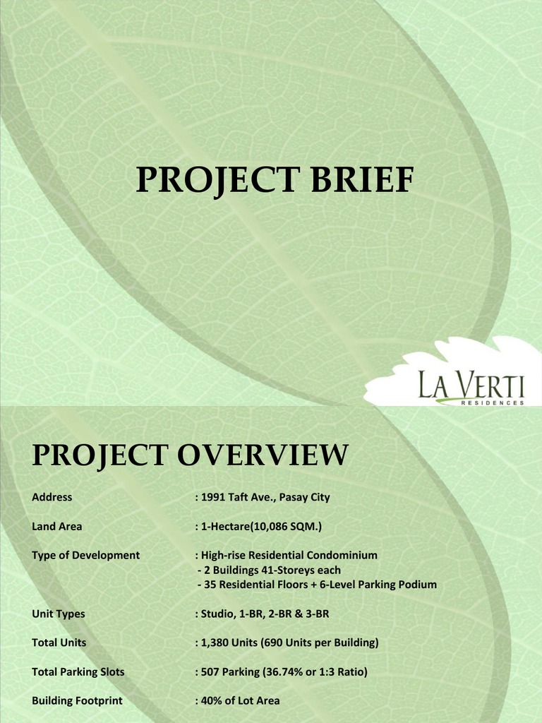 LVR Project Brief Comp Presentation | PDF
