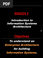 BIS4225.2 - Introduction To Information Systems Architecture