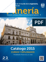 Catalogo Cursos Unam - 2015