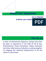 Mixed Fuel Separation