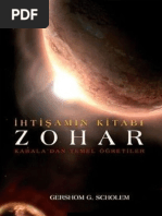 İhtişamın Kitabı Zohar-Kabaladan Temel Öğretiler (Gershom Scholem, 2008)