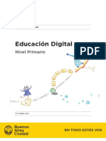 Educación Digital. Anexo Curricular