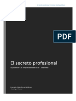 El Secreto Profesional.. Informe