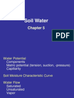 Soil Water Influence