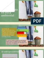 Lineas de Pensamiento en Ética Ambiental