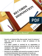 Records Disposal Procedures (Sample)