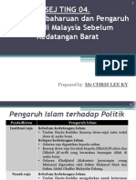 Bab 8. - Pembaharuan Dan Pengaruh Islam Di Msia Sebelum Kedtgan Barat
