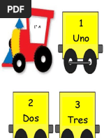 Numeros Del 1 Al 50 TREN