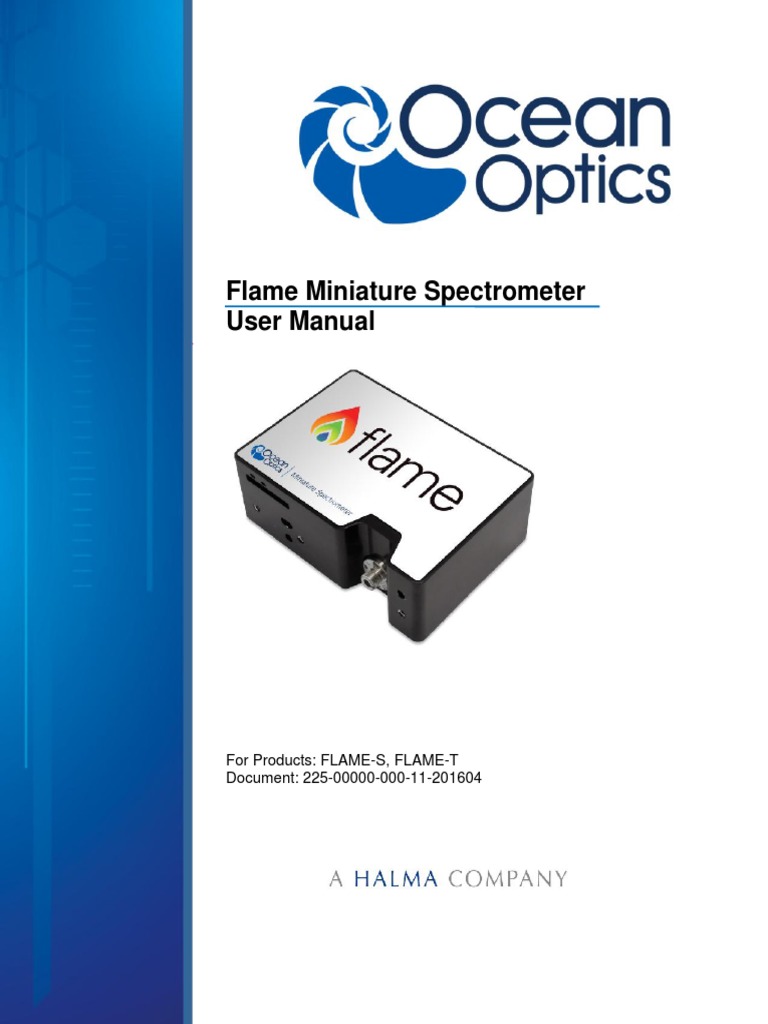 Ocean Optics Flameio Manual PDF Operating System Usb