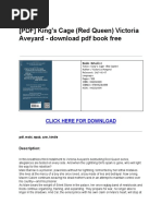 PDF Kings Cage Red Queen