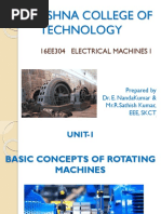 Electrical Machines - Unit II