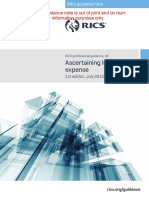 RICS Ascertaining Loss and Expense Amended 2 1st Edition 2015