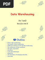 Data Warehousing: Hu Yan Huy@cs - Tut.fi