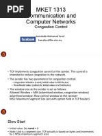 MKET1313 - Congestion Control