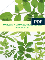 Maruzen Product List (Cosmetic) 121012