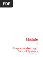 Programming of PLCs Sequential Function Charts