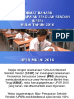 1 Taklimat Format Upsr 2016 Lembaga Peperiksaan