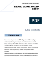 Penerapan Struktur Precast Proyek Klinik Geriatri Bogor 18052017