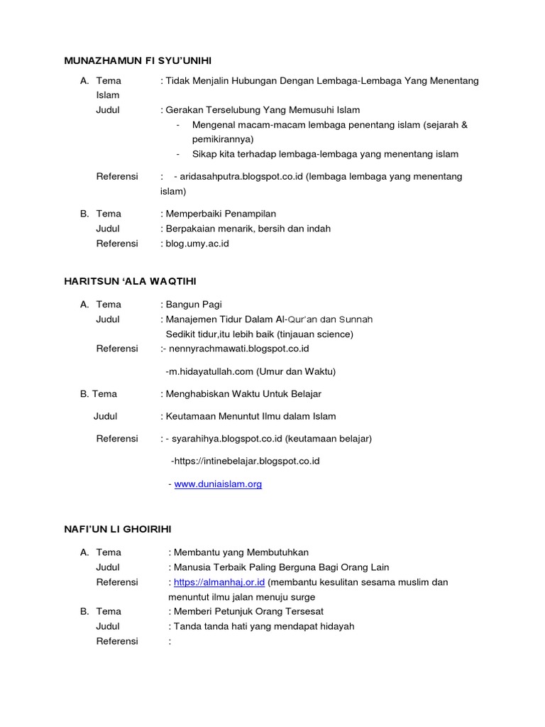 Kurikulum Tarbiyah Smpdocx