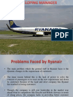 Ryanair Developing Manager Assignment