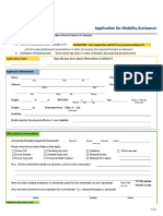 MASS Mobility Aids Application Guidelines | PDF | Wheelchair ...