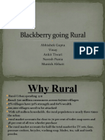 Blackberry Going Rural: Abhishek Gupta Vinay Ankit Tiwari Naresh Punia Munish Abbatt