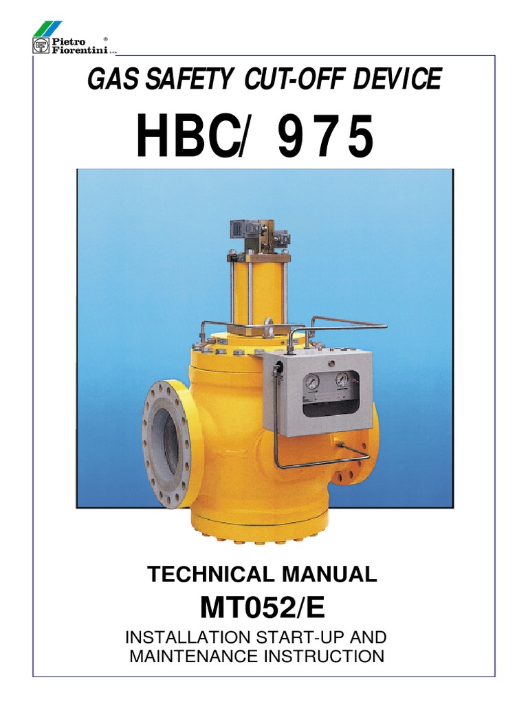 GAS CutOff Device Valve Gas Technologies