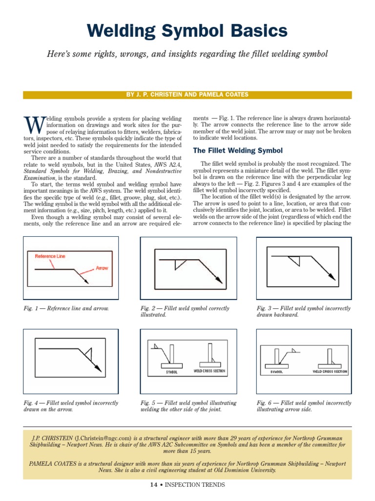 AWS Weld Symbol Basics Mechanical Engineering