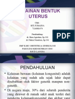 Kelainan Bentuk Uterus