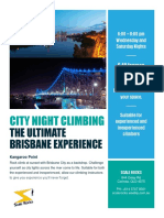 City Night Climbing: The Ultimate Brisbane Experience